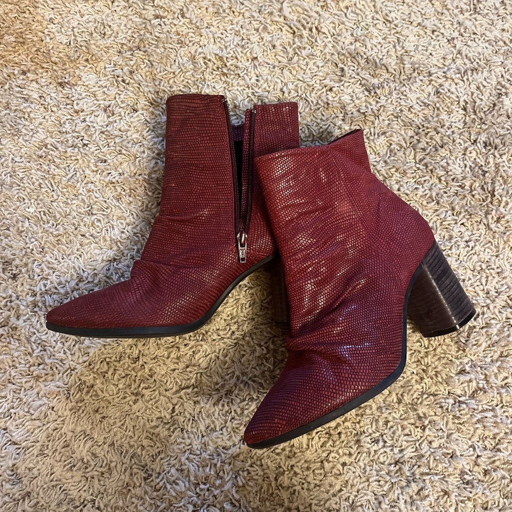 Red boots